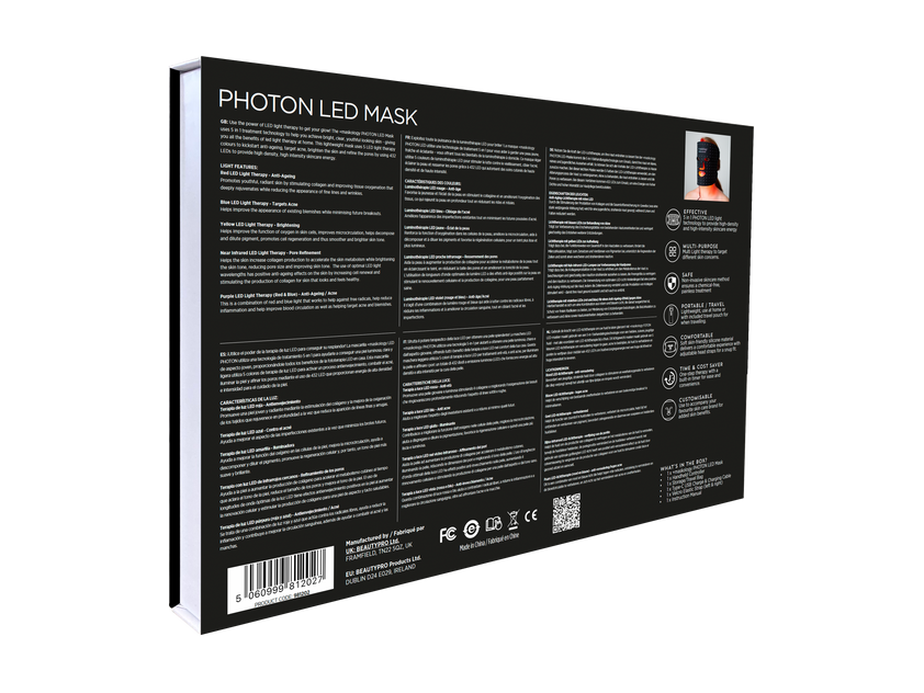 PHOTON LED light therapy face mask – maskology